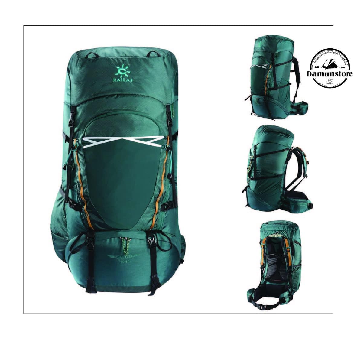 کوله پشتی 10+65 لیتري کایلاس مدل Star Trek