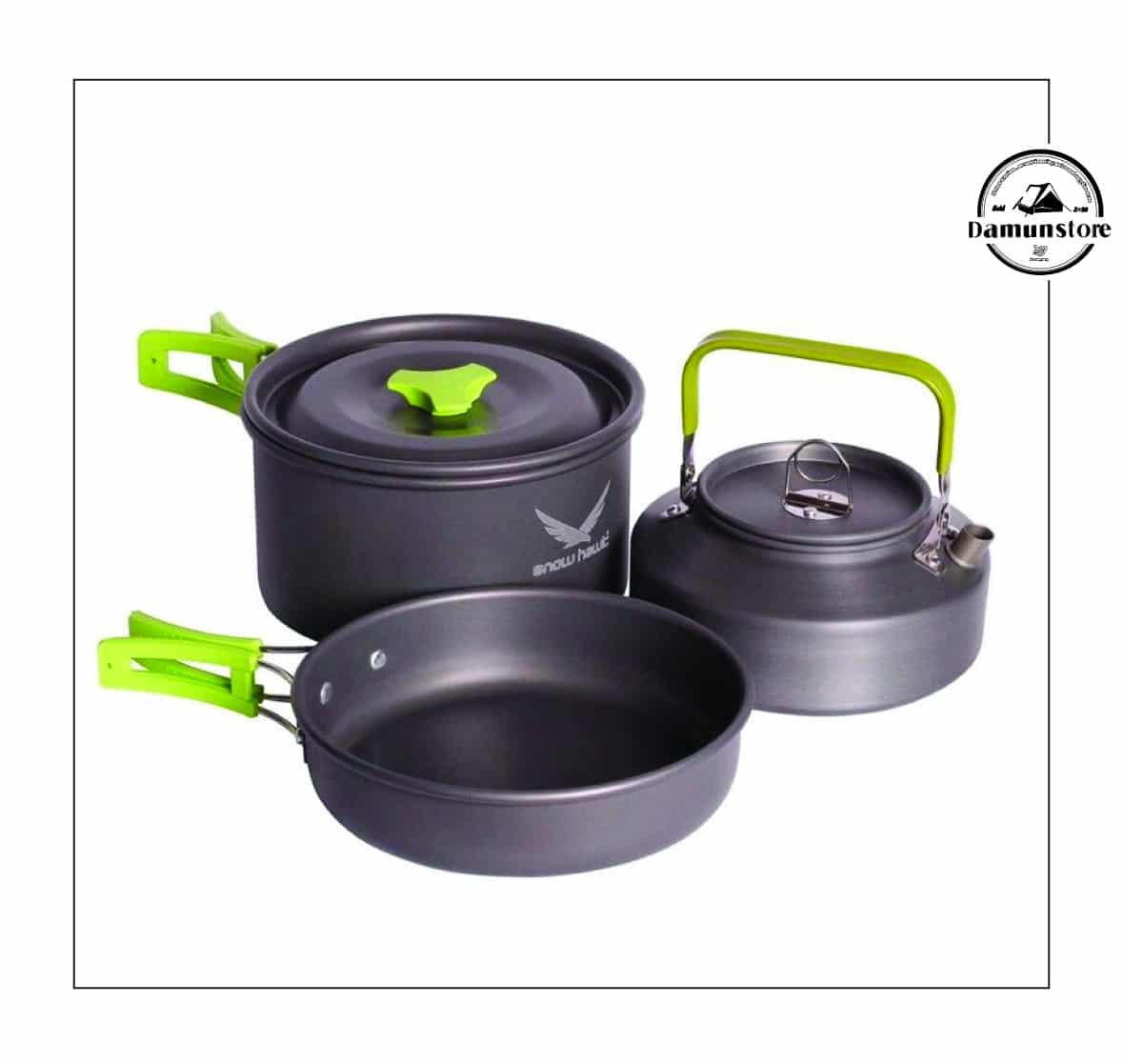 ست ظروف آشپزی دو نفره اسنوهاک مدل SN-T111