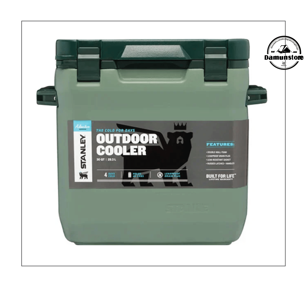 کول باکس استنلی حجم 28.3 لیتر مدل Adventure Outdoor Cooler