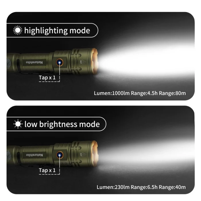 چراغ کمپینگ شارژی نیچرهایک CNK2300011