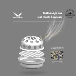 سرشعله سه مشعل شلنگدار اسنوهاک مدل SN.B19