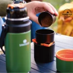 فلاسک دوجداره 650 میل سانتکو مدل Kafe