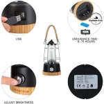 چراغ فانوسی کینگ کمپ مدل KA2204