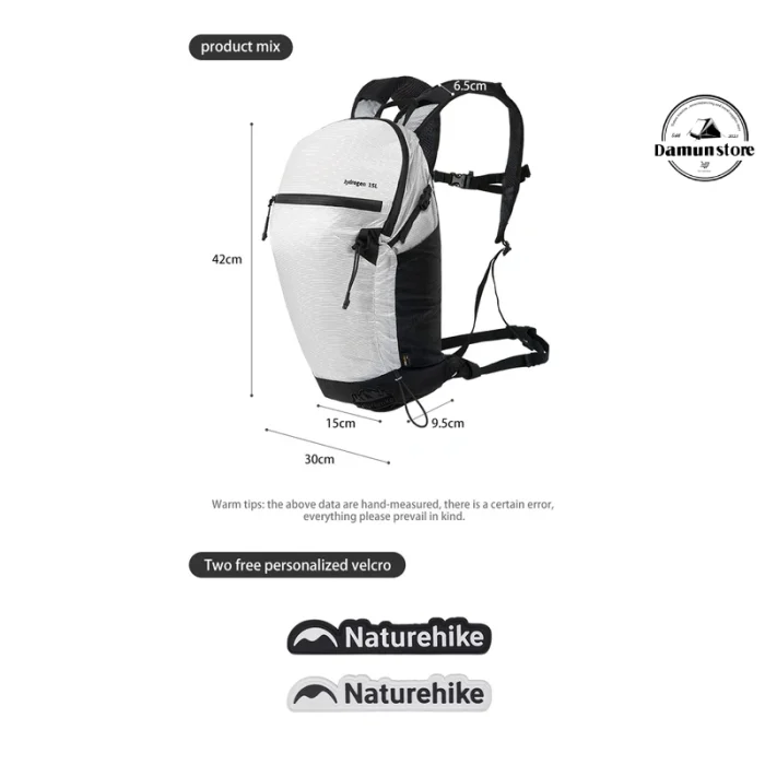 کوله پشتی نیچرهایک HYDROGEN 15L