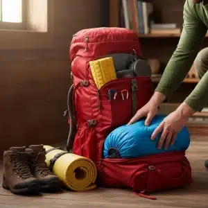 سبک بستن کوله‌پشتی