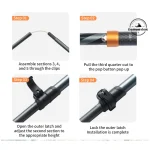 باتوم کوهنوردی تاشو نیچرهایک CNK2450DS013