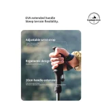 باتوم کوهنوردی تاشو نیچرهایک CNK2450DS013