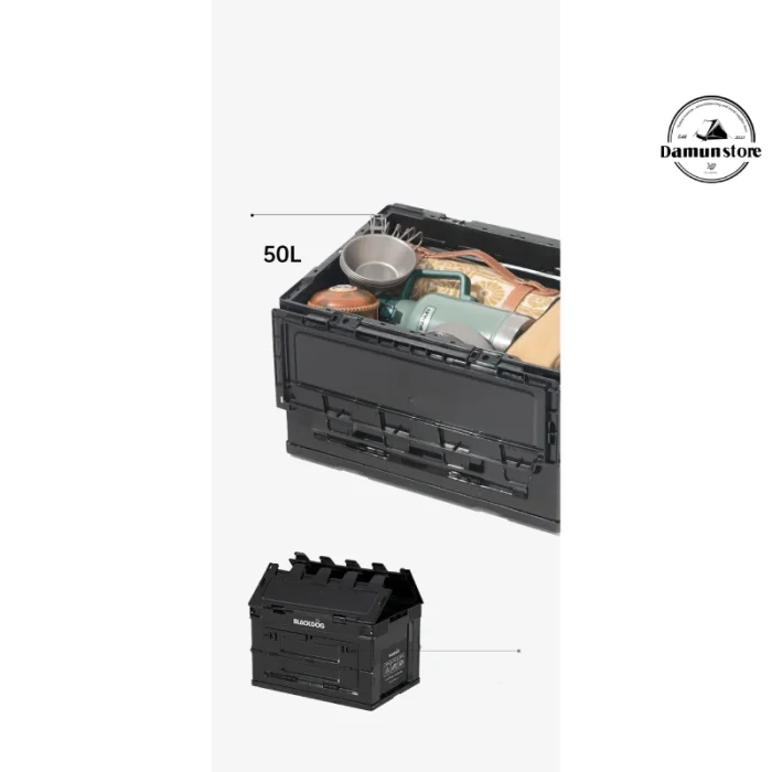 جعبه تجهیزات تاشو 50 لیتری Blackdog مدل CBD2450XB014 - Image 7