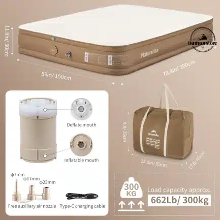 تشک بادی ۲ نفره نیچرهایک مدل CNH22DZ026