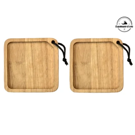 بشقاب مربع دو عددی لیموکمپ