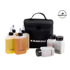 ست ظروف ادویه جات حرفه‌ای بلک داگ مدل BLACKDOG CBD2450XB019