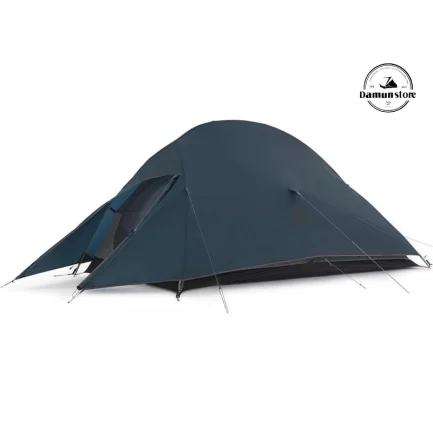 چادر 2 نفره نیچرهایک مدل NATUREHIKE NH17T001-T 20D (+ زیرانداز) سرمه ای